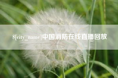 达州中国消防在线直播回放