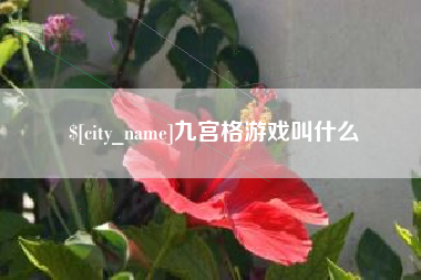 达州九宫格游戏叫什么