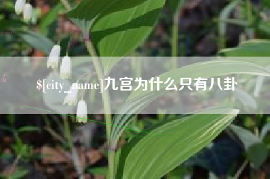 达州九宫为什么只有八卦