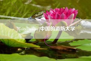 达州中国的消防大学