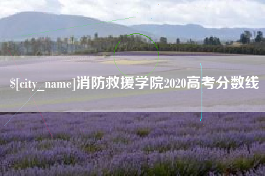 达州消防救援学院2020高考分数线