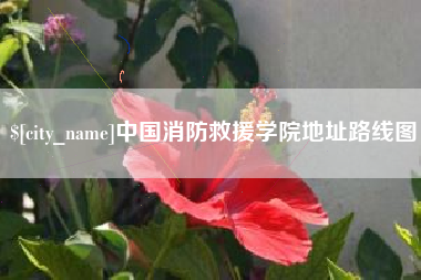 达州中国消防救援学院地址路线图