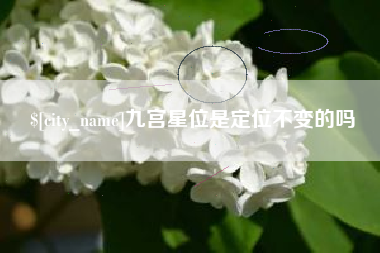 达州九宫星位是定位不变的吗