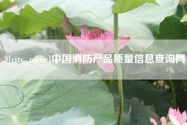 达州中国消防产品质量信息查询网