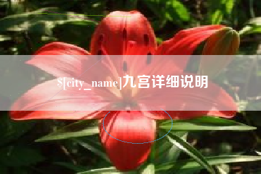 达州九宫详细说明