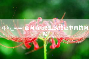 达州查询消防职业资格证书真伪网站