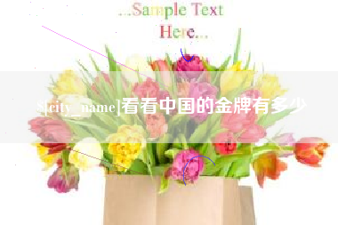 达州看看中国的金牌有多少